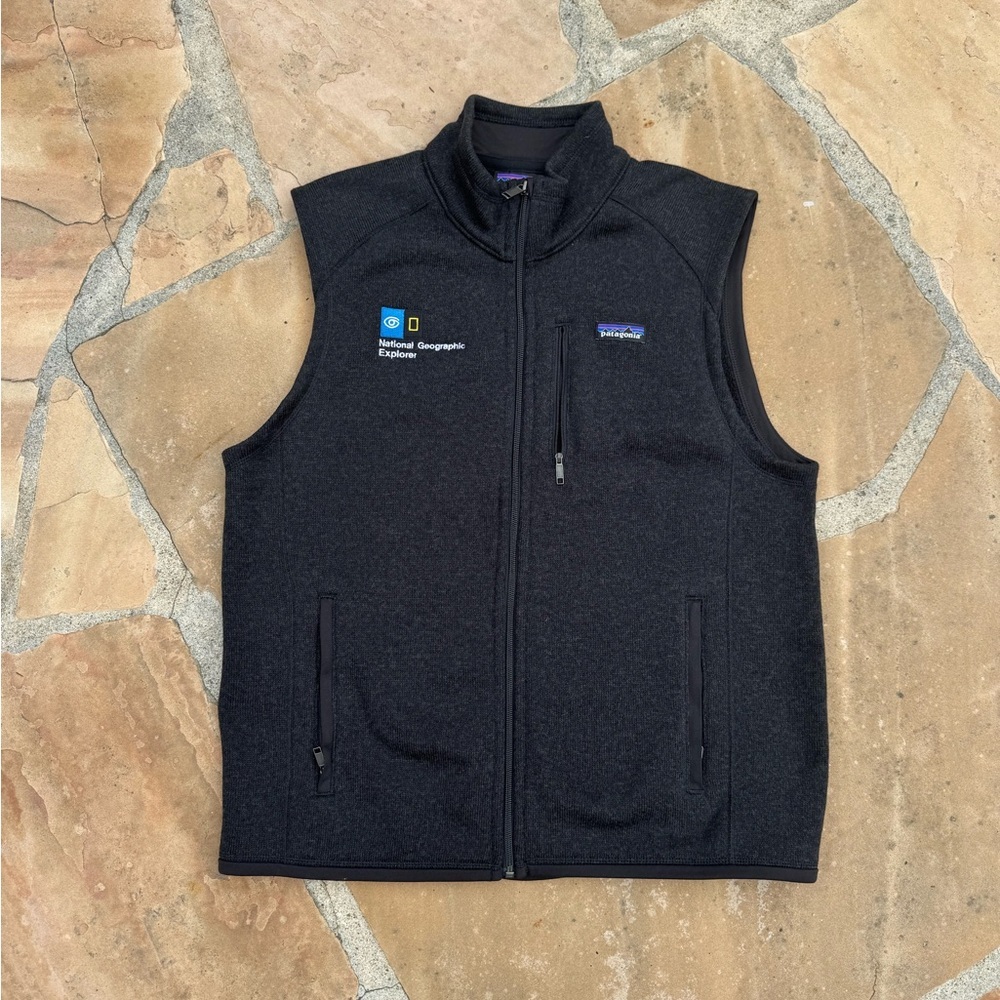 Rare black Patagonia better sweater National Geographic explorer